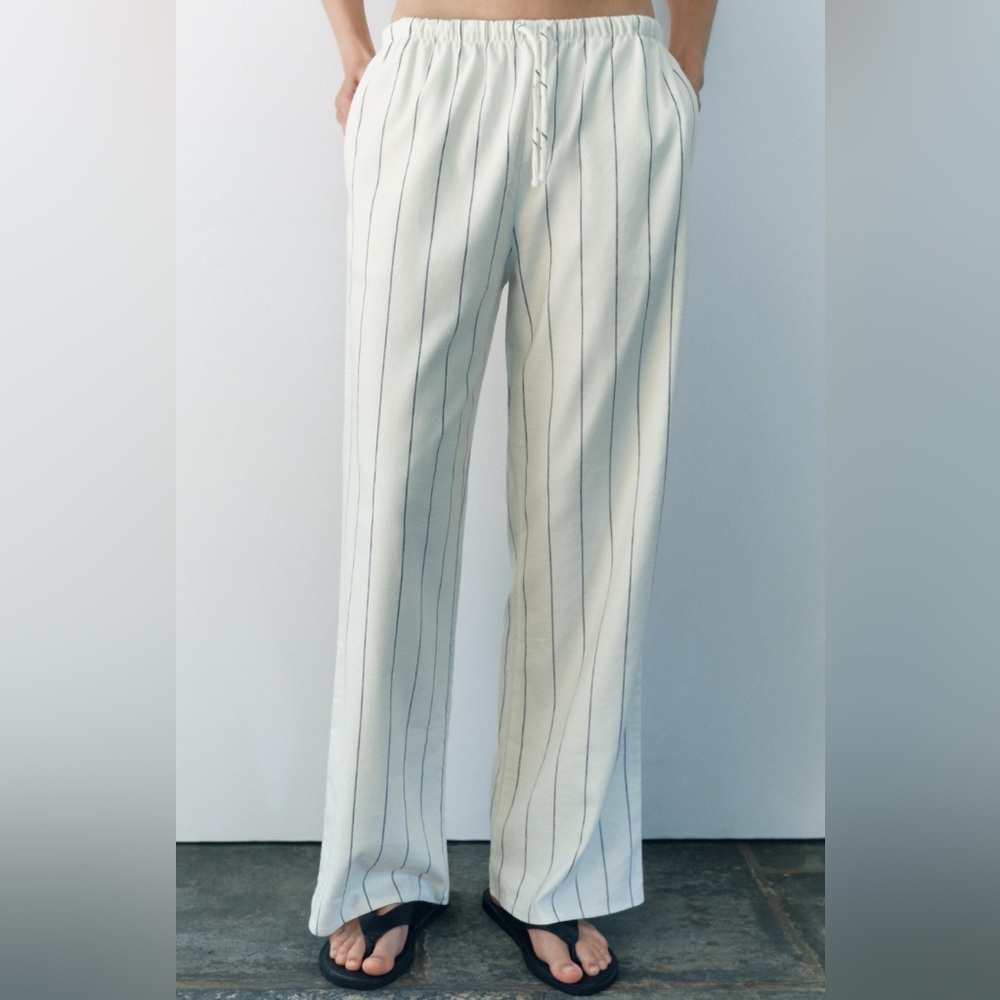 Zara pinstripe pants